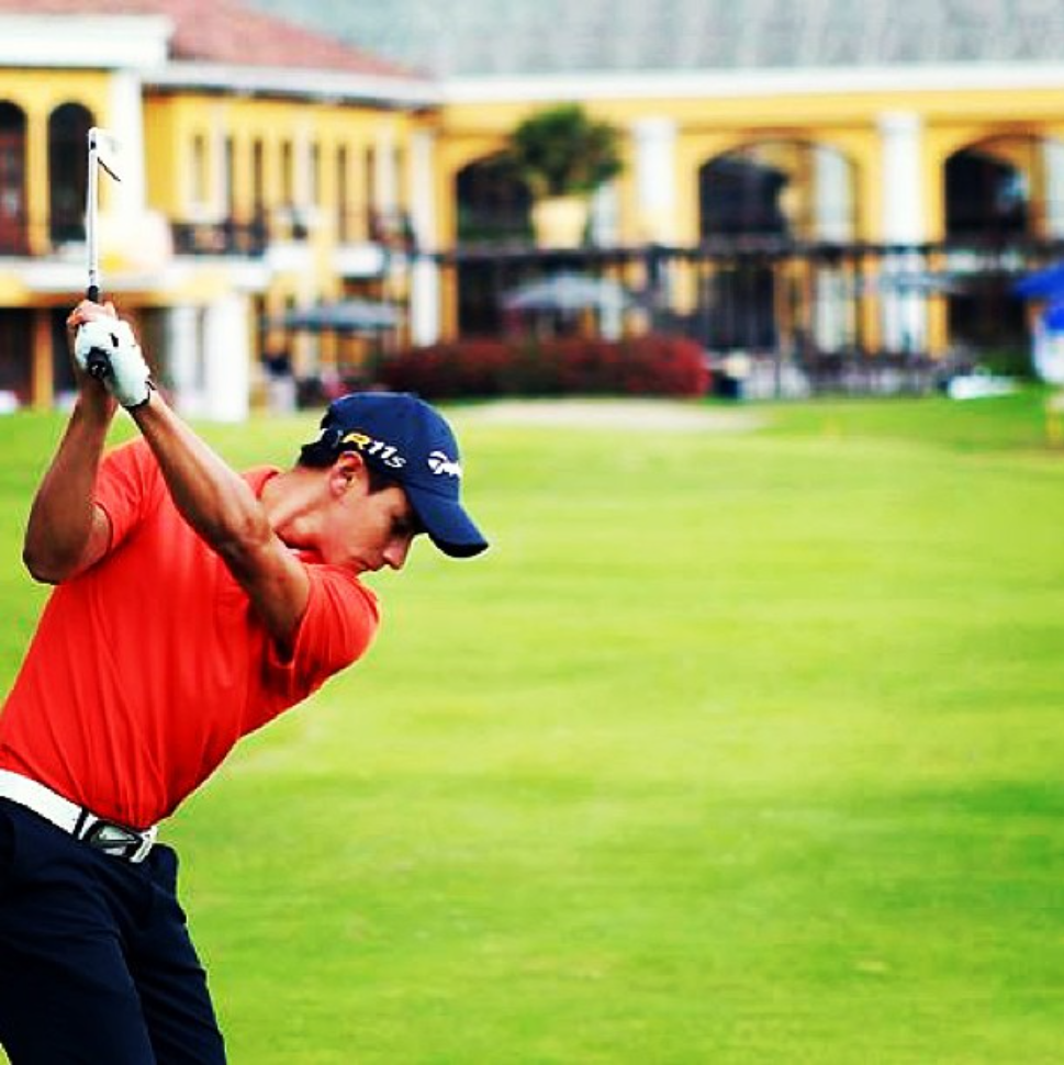 Juan Diego Devia Golfing The Sunny Athletics